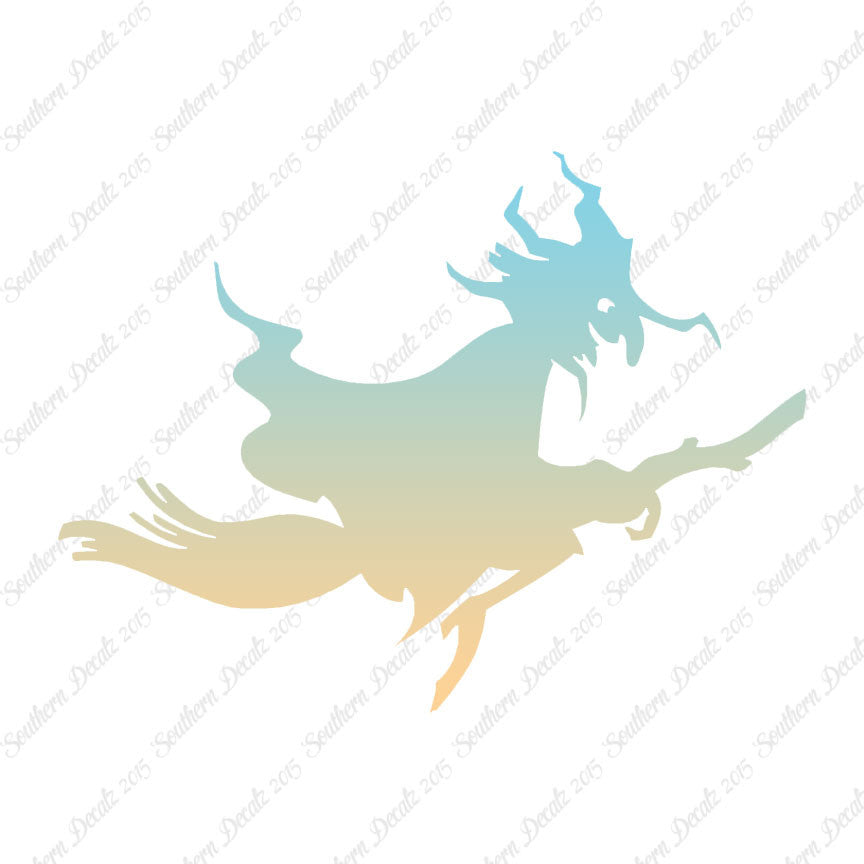 Witch Art Broomstick