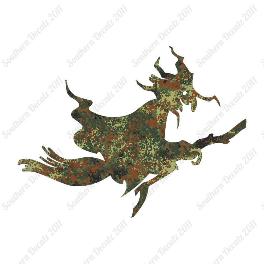 Witch Art Broomstick