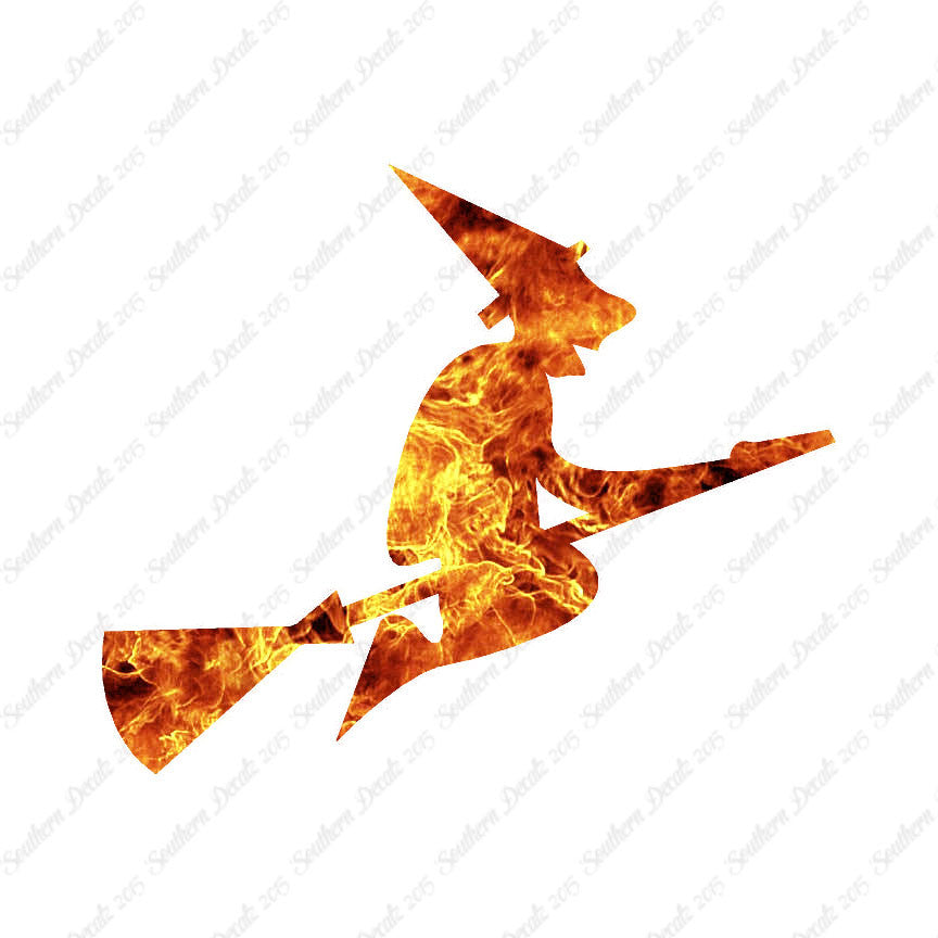 Witch Broomstick Art