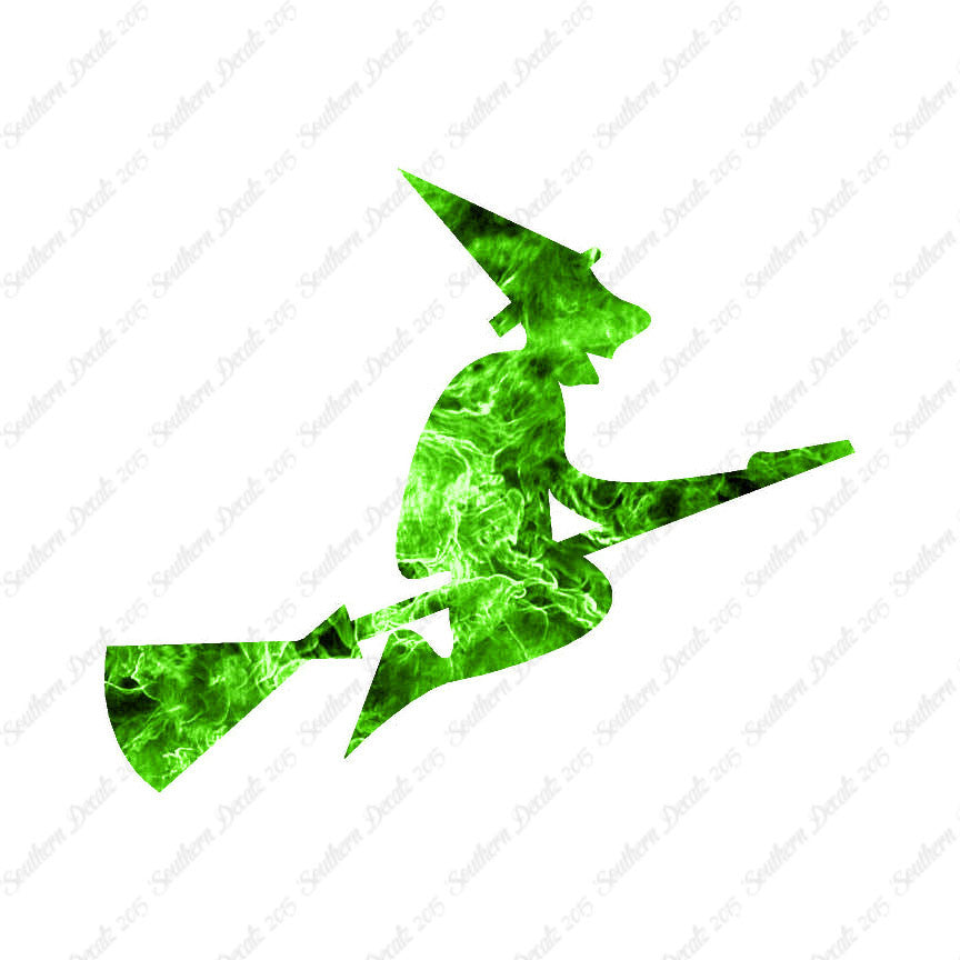 Witch Broomstick Art