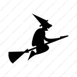 Witch Broomstick Art