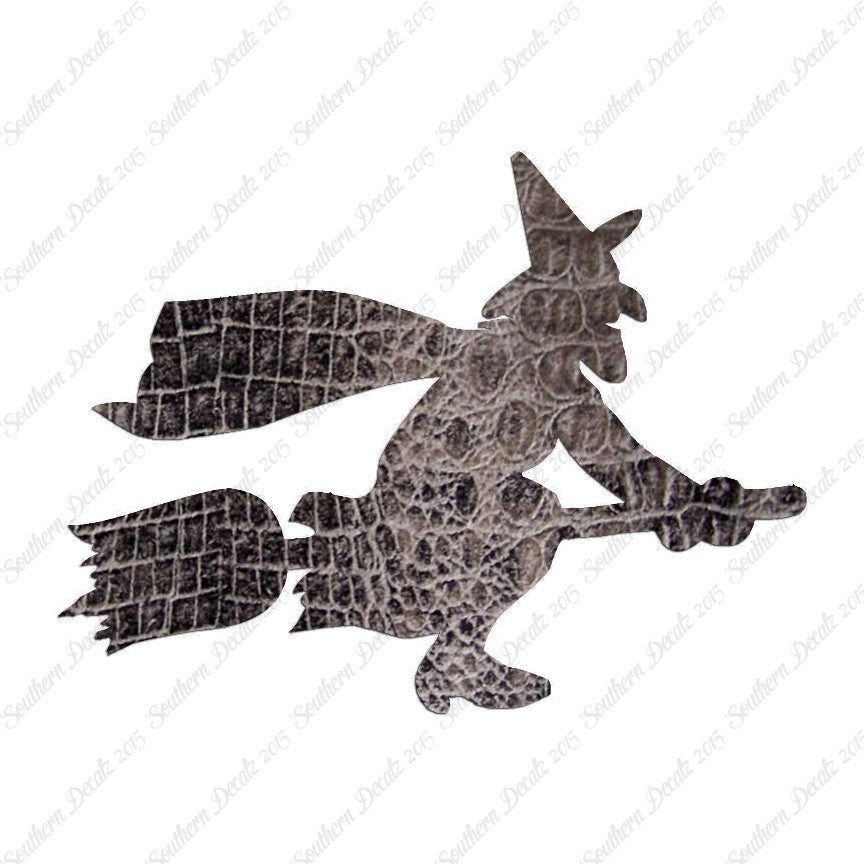 Flying Witch Broomstick Art