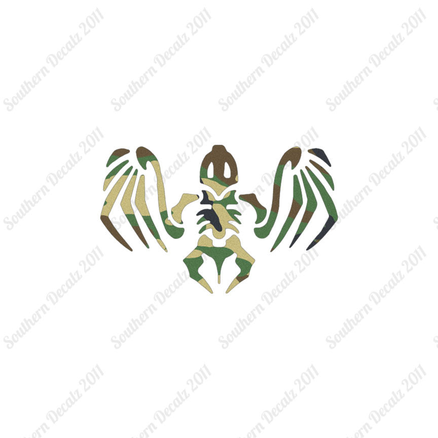 Bird Fossil Skeleton