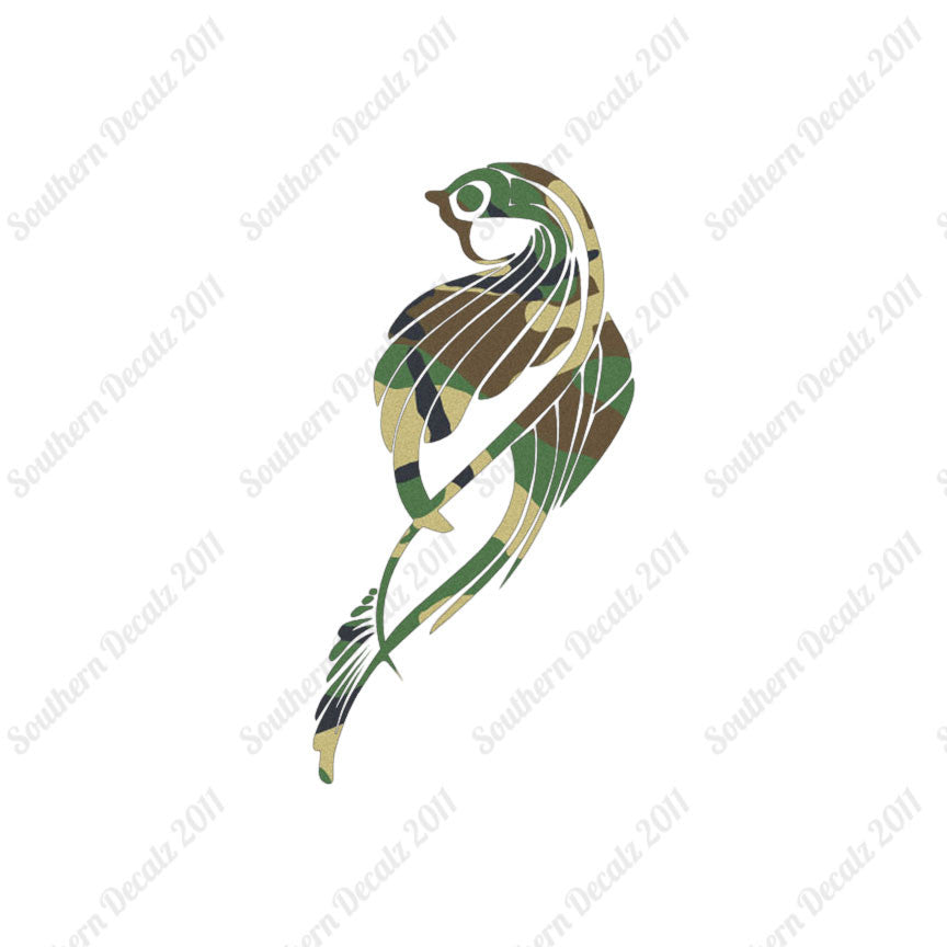 Tribal Bird Chickadee