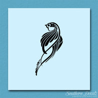 Tribal Bird Chickadee