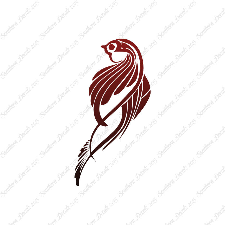 Tribal Bird Chickadee