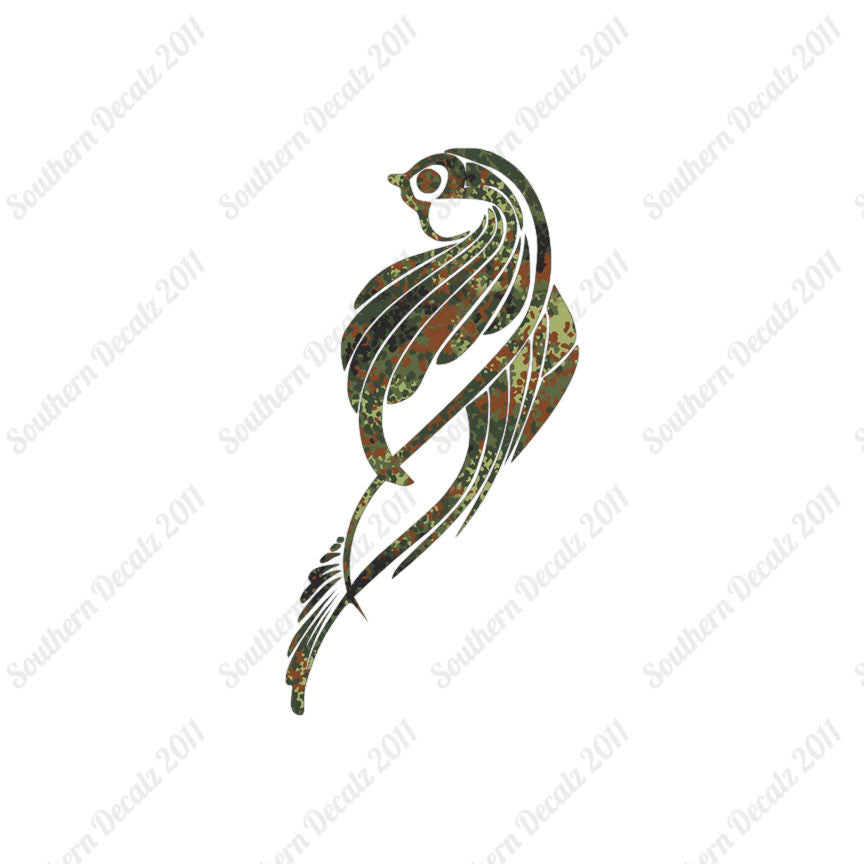 Tribal Bird Chickadee