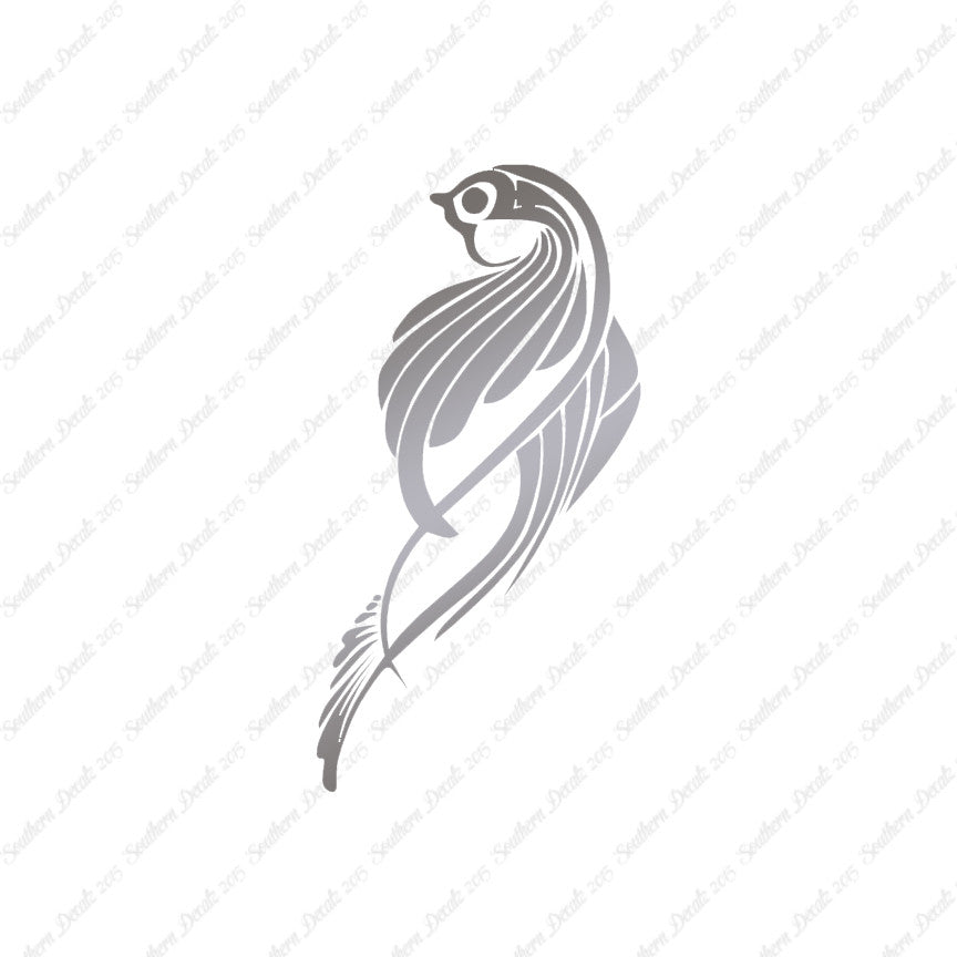 Tribal Bird Chickadee