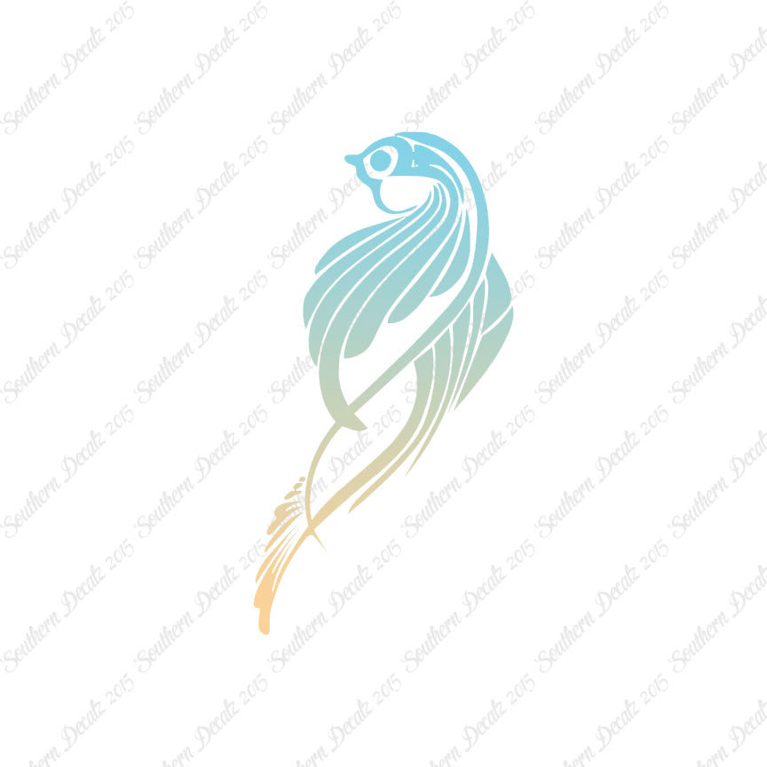 Tribal Bird Chickadee
