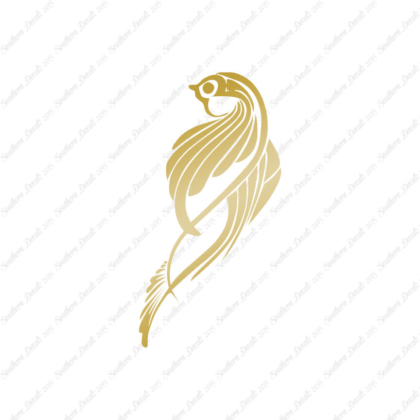 Tribal Bird Chickadee
