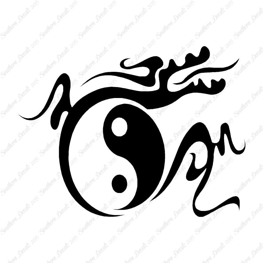 Dragon Tribal Yin Yang