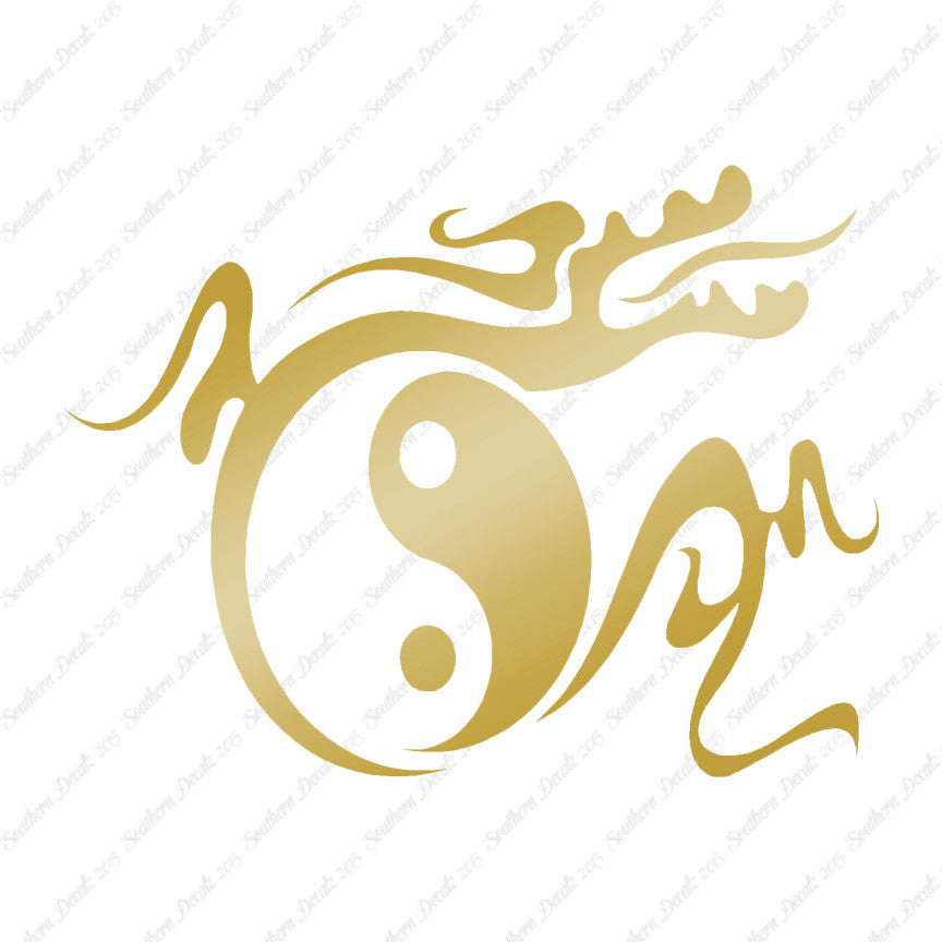 Dragon Tribal Yin Yang