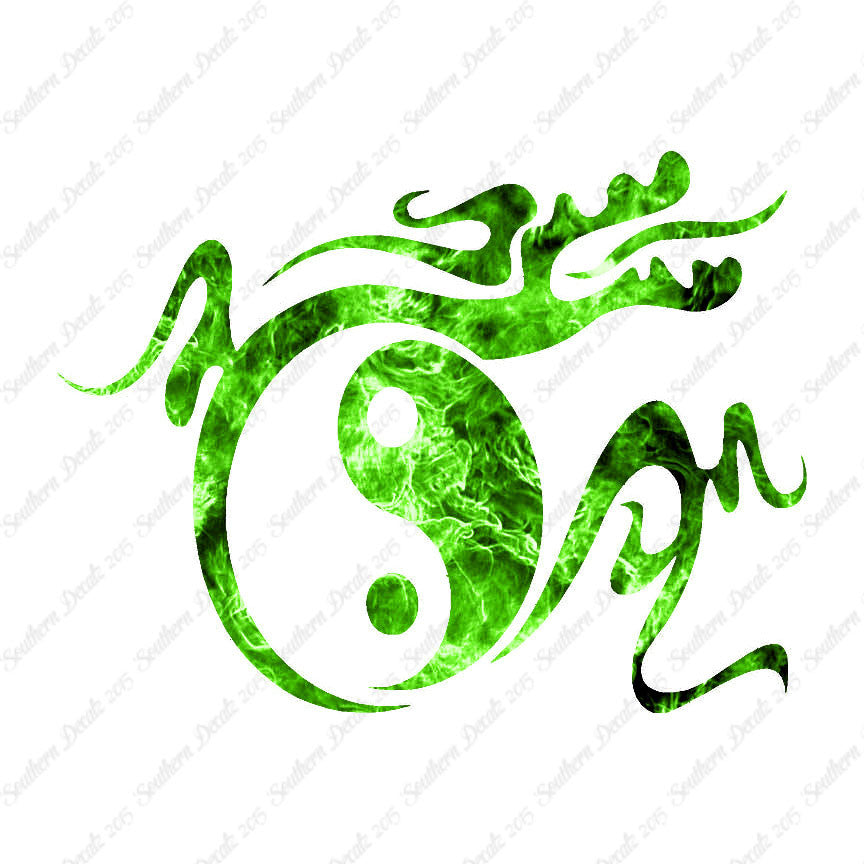 Dragon Tribal Yin Yang