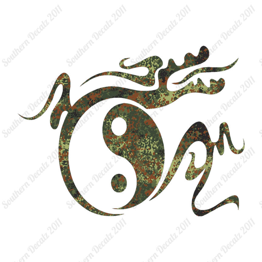 Dragon Tribal Yin Yang