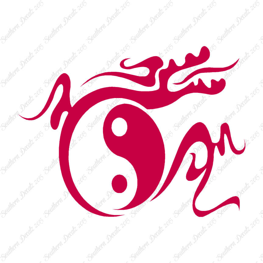 Dragon Tribal Yin Yang