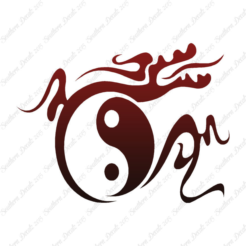 Dragon Tribal Yin Yang
