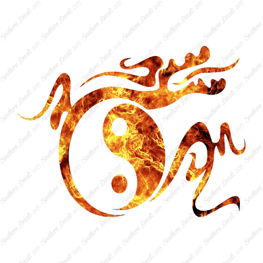 Dragon Tribal Yin Yang