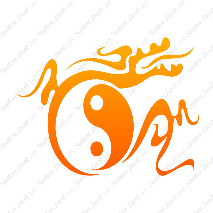 Dragon Tribal Yin Yang