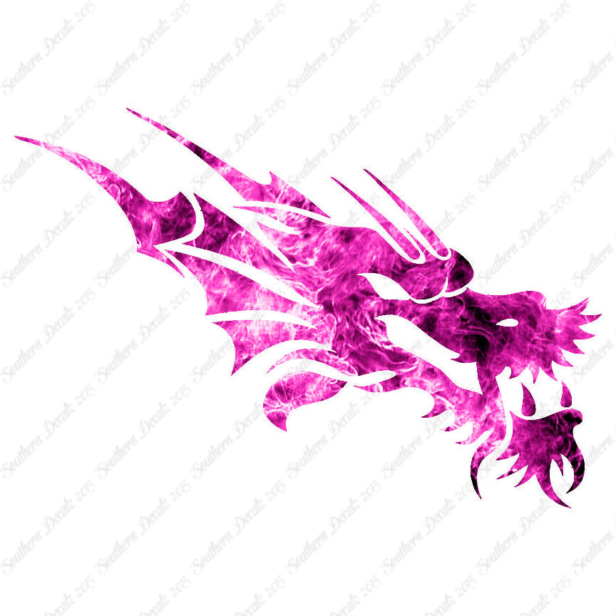 Chinese Tribal Dragon Head