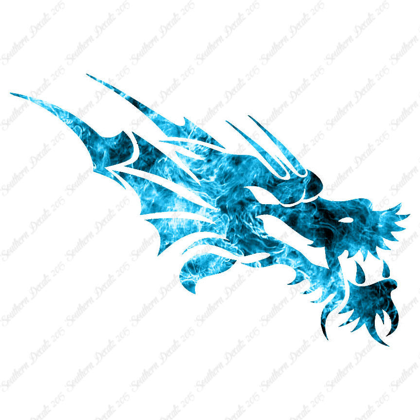 Chinese Tribal Dragon Head