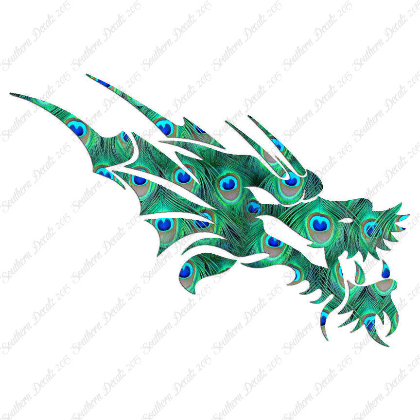 Chinese Tribal Dragon Head