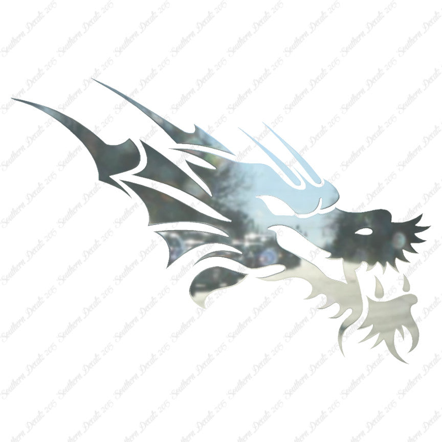 Chinese Tribal Dragon Head