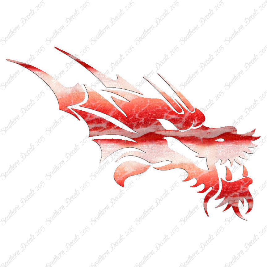 Chinese Tribal Dragon Head