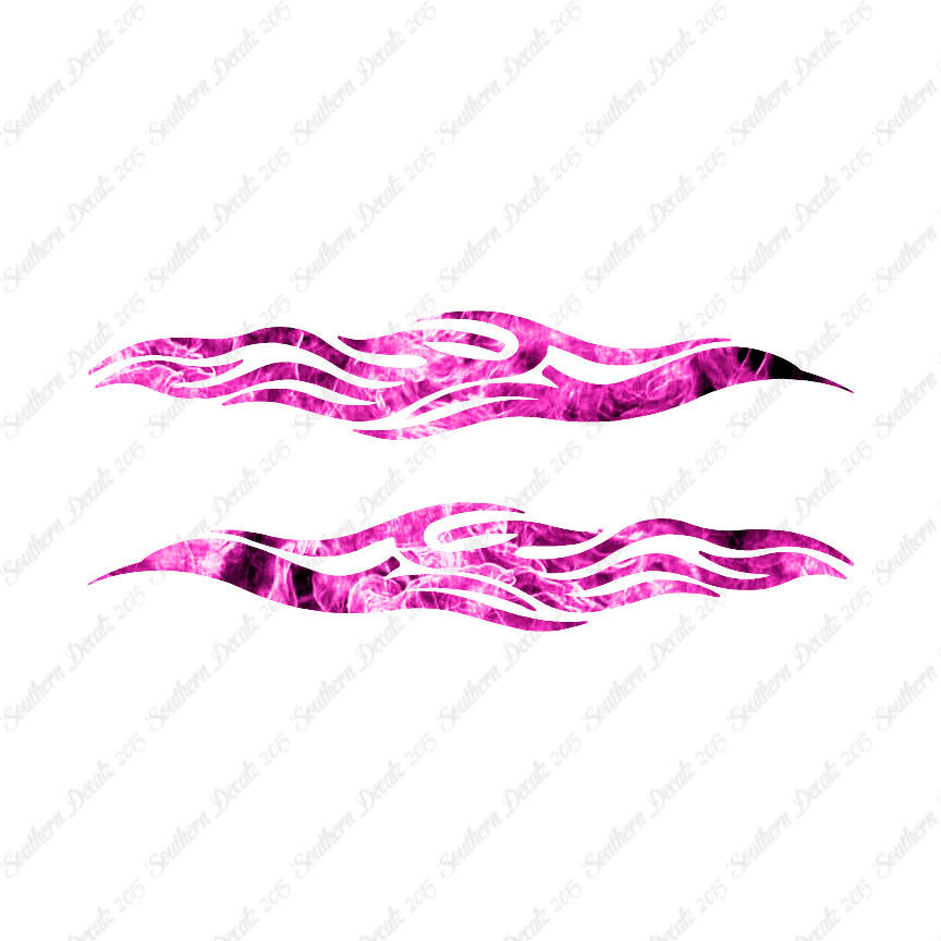 Pair Of Tribal Flames Fire