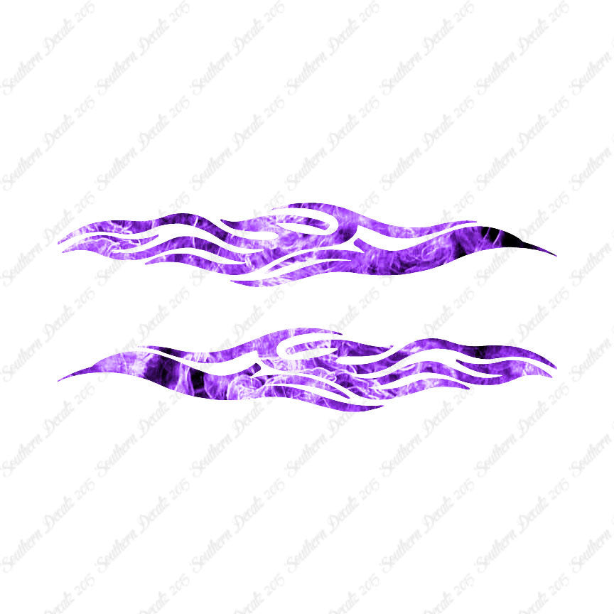 Pair Of Tribal Flames Fire