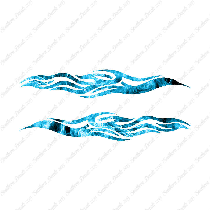 Pair Of Tribal Flames Fire