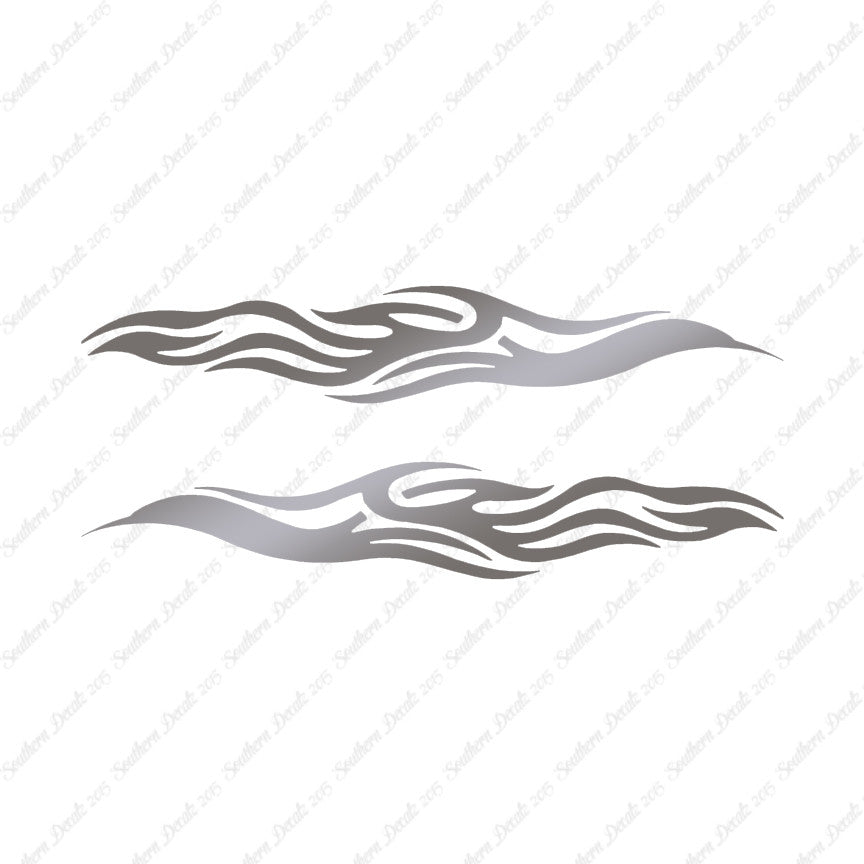 Pair Of Tribal Flames Fire