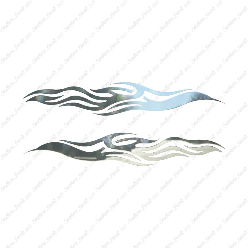 Pair Of Tribal Flames Fire