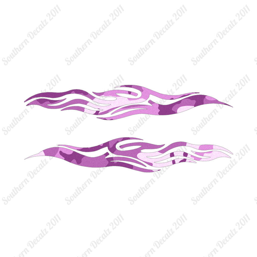Pair Of Tribal Flames Fire