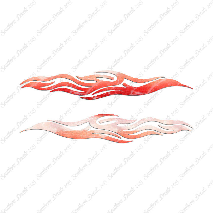Pair Of Tribal Flames Fire