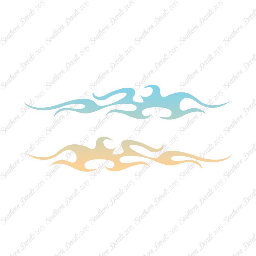 Pair of Tribal Flames