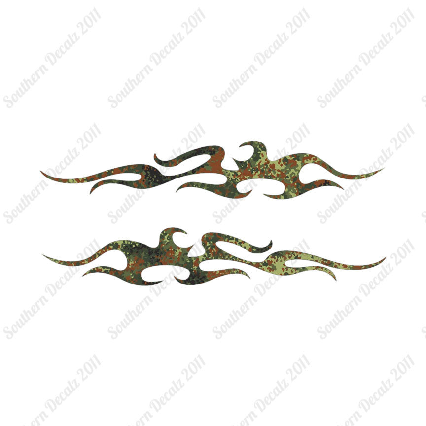 Pair of Tribal Flames