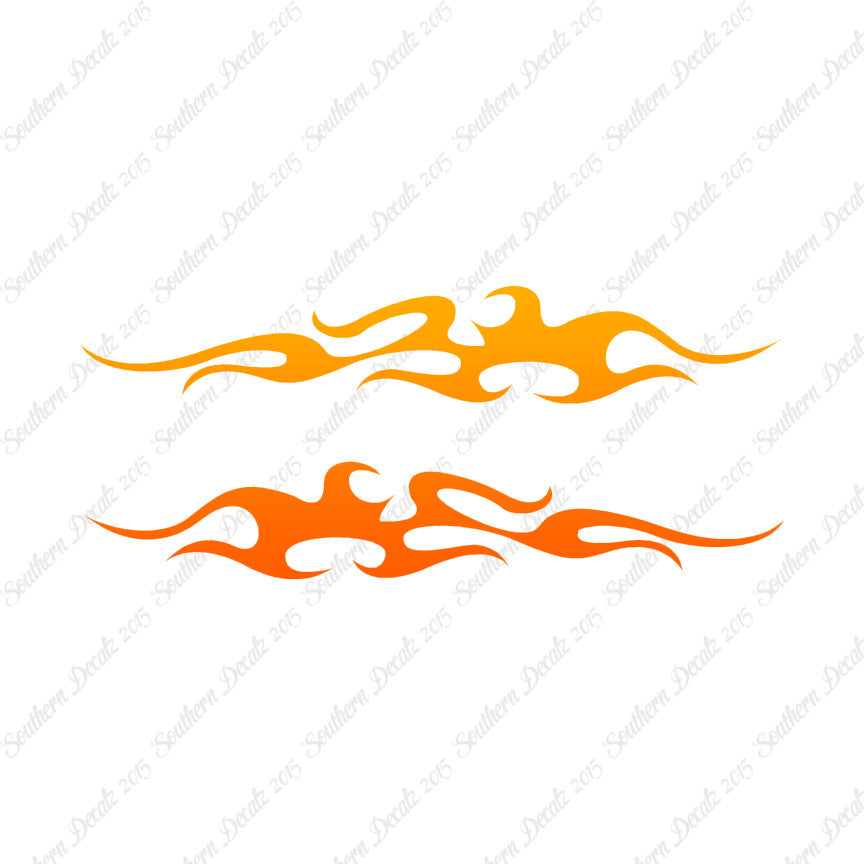 Pair of Tribal Flames