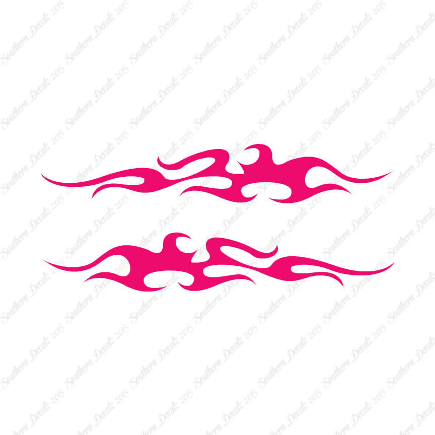 Pair of Tribal Flames