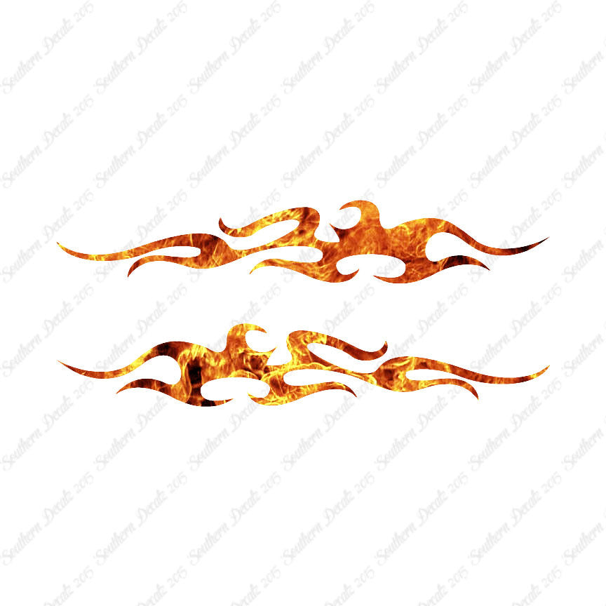Pair of Tribal Flames