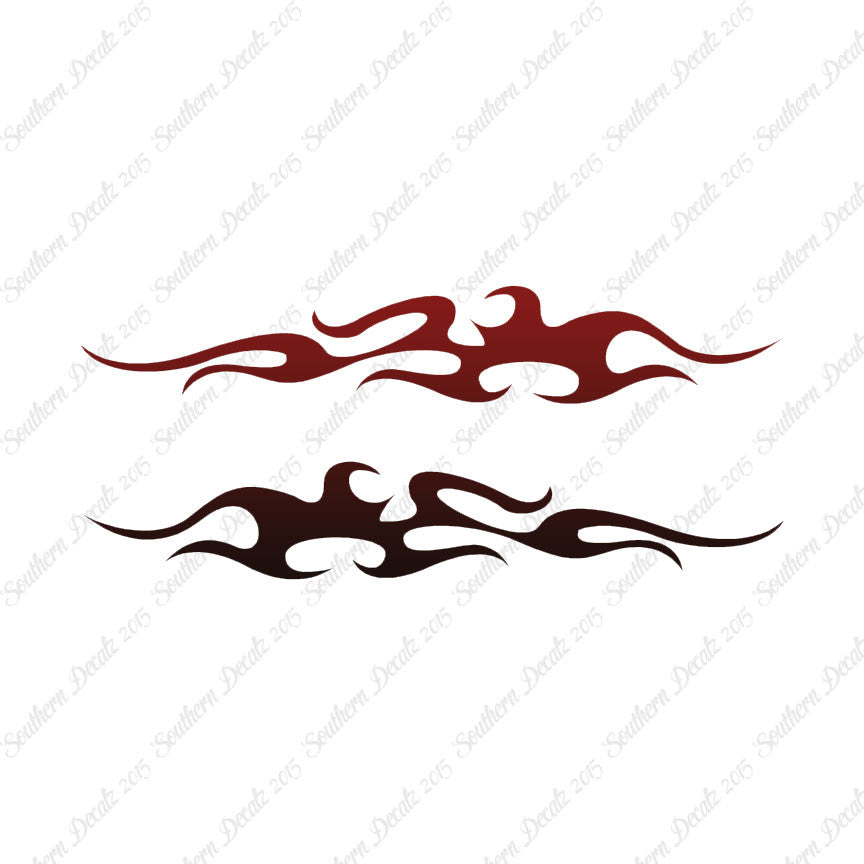 Pair of Tribal Flames