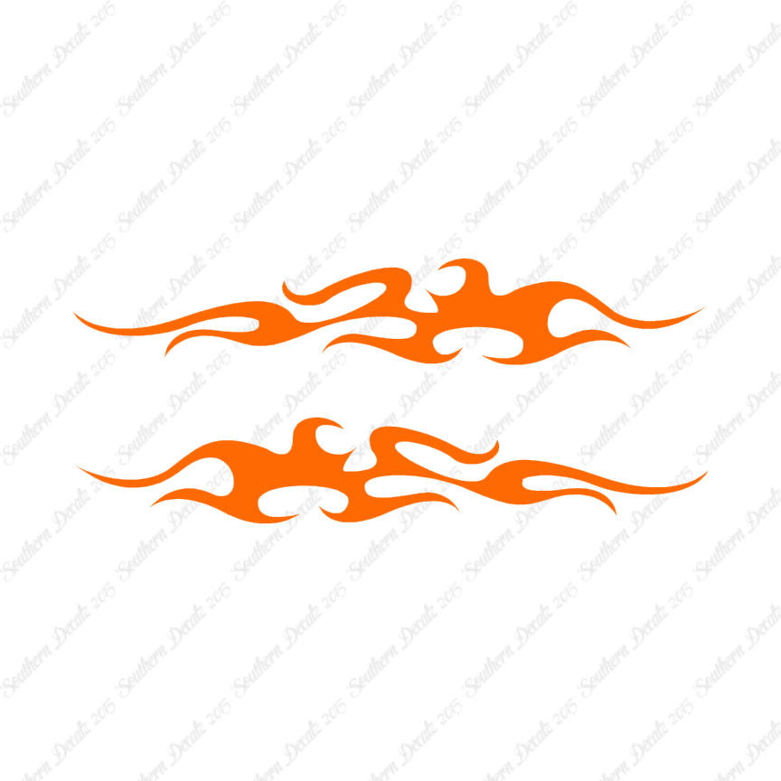 Pair of Tribal Flames