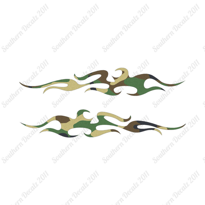 Pair of Tribal Flames