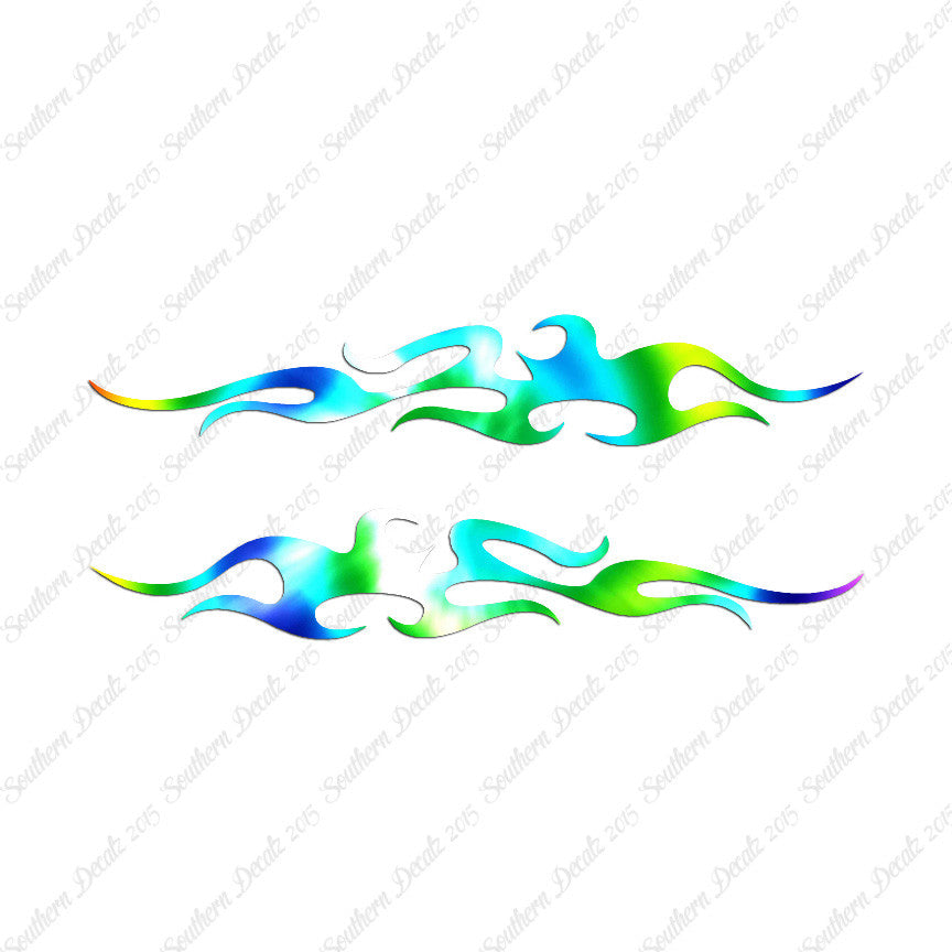 Pair of Tribal Flames