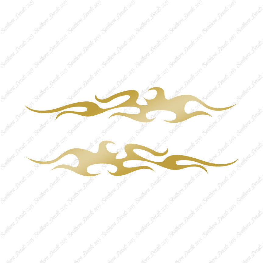 Pair of Tribal Flames