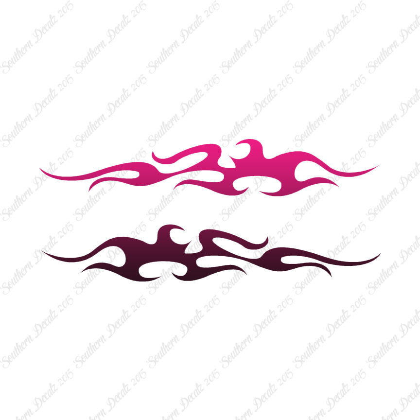 Pair of Tribal Flames