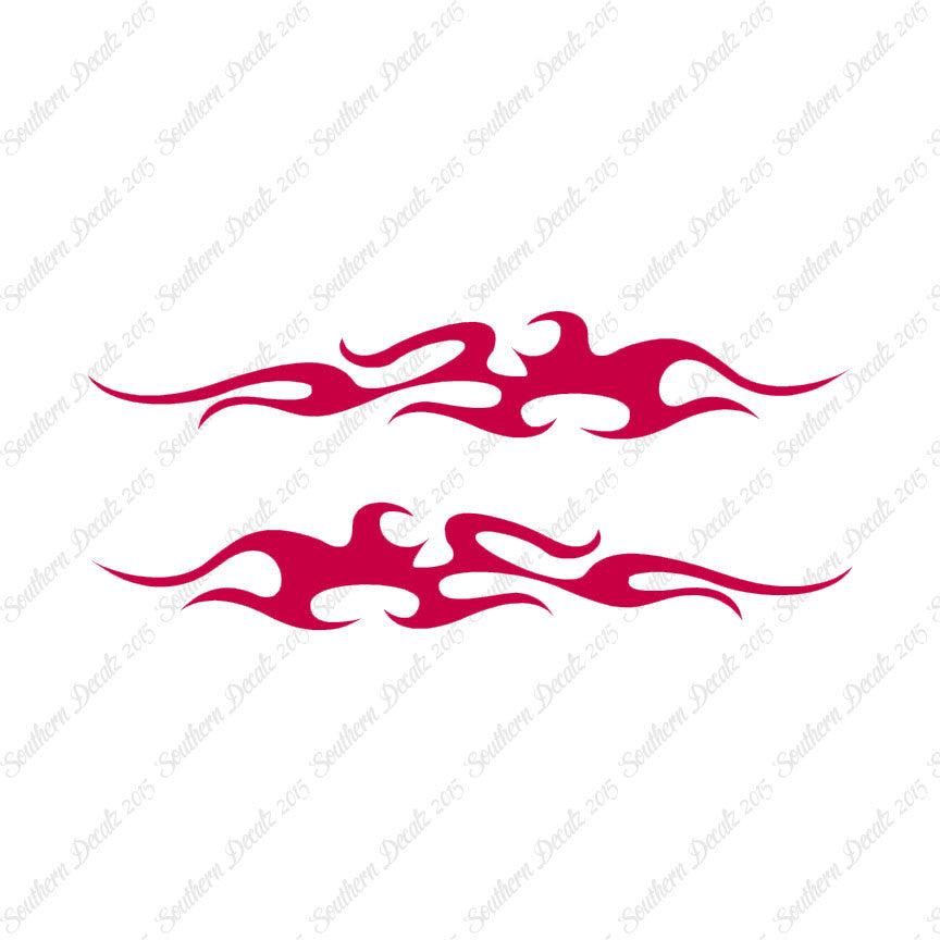 Pair of Tribal Flames