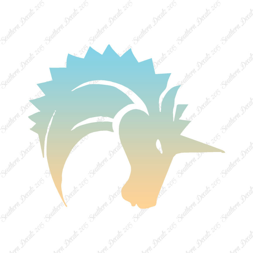 Unicorn Head Horn