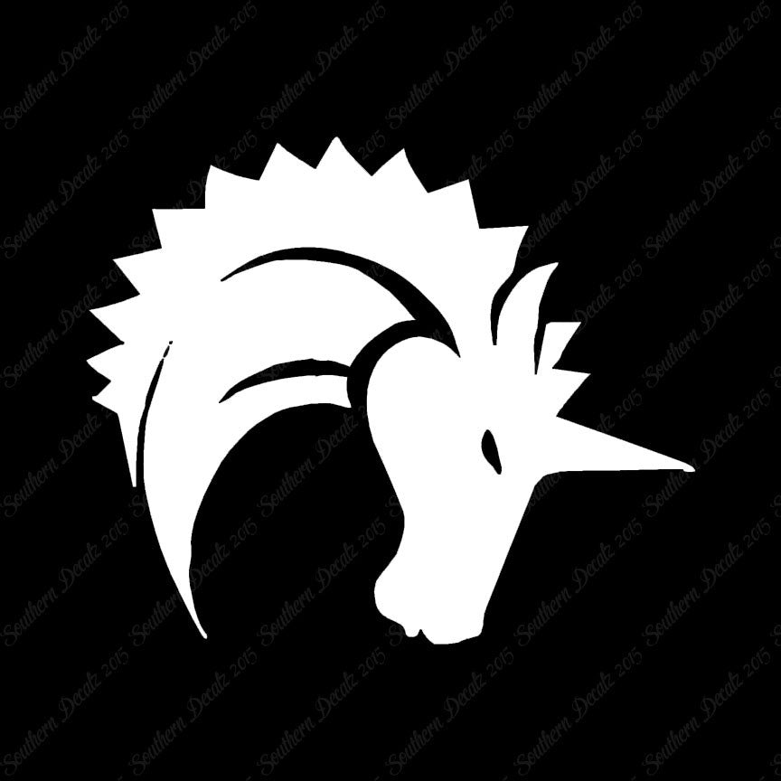 Unicorn Head Horn