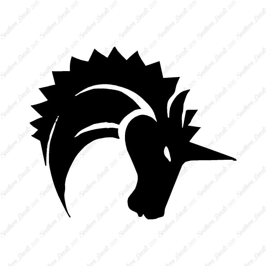 Unicorn Head Horn