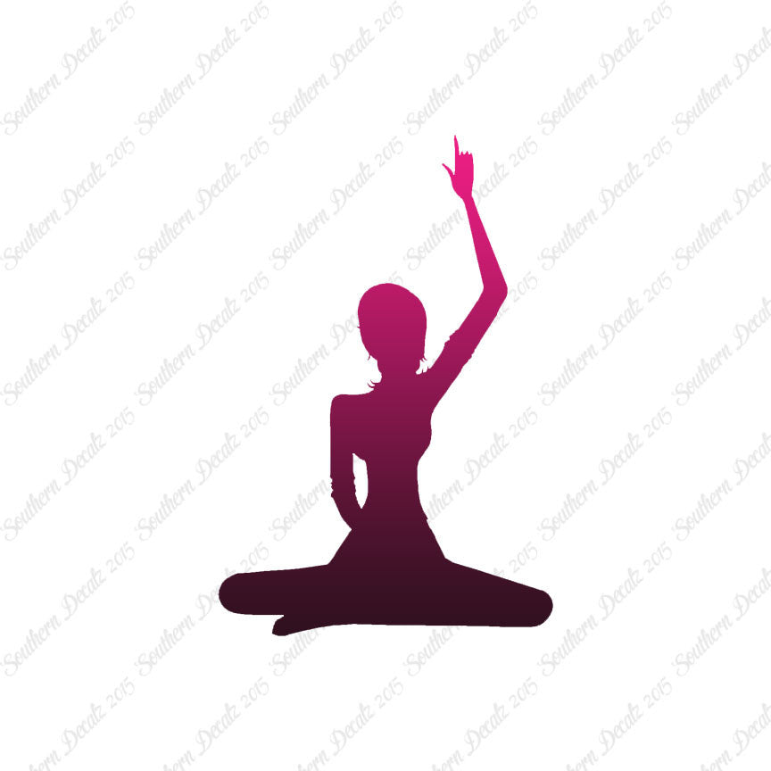 Yoga Meditation Half Lotus